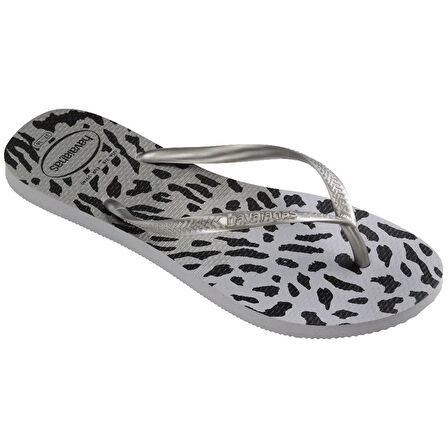 Slim Siyah Leopar Kadın Terlik