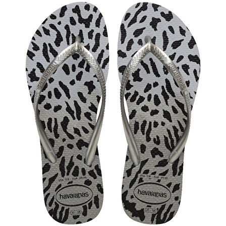 Slim Siyah Leopar Kadın Terlik
