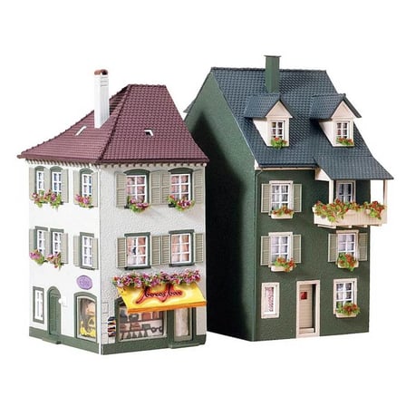 1/87 Kasaba Evi ( 2 Adet ) Maketi, Faller 130414