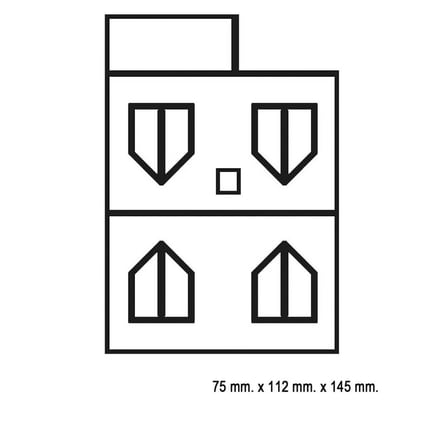 1/87 Kasaba Evi ( 2 Adet ) Maketi, Faller 130414