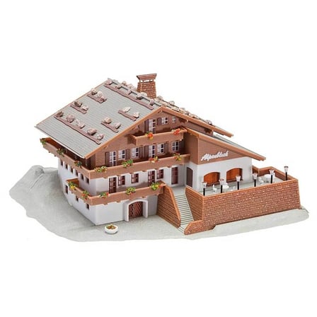 1/160 Alplere Özgü Teraslı Dağ Evi Maketi, Faller 232230