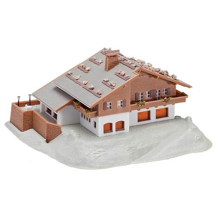 1/160 Alplere Özgü Teraslı Dağ Evi Maketi, Faller 232230