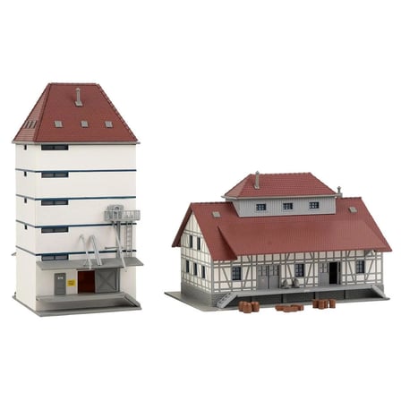 Faller 222223 Coop Aktarma Deposu Maketi 1/160 Ölçek Plastik Model