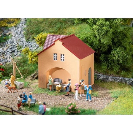 Faller 130139 Çamaşır Yıkama Evi Maketi 1/87 Ölçek Plastik Model