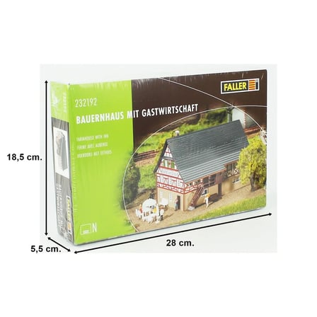 Faller 232192, 1/160 Yatakhaneli Çiftlik Evi plastik maketi