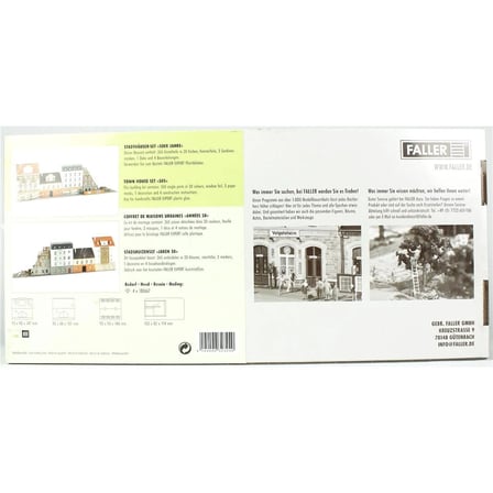 1/160 1950 Yılları Kasaba Evi Set Maketi, Faller 232324