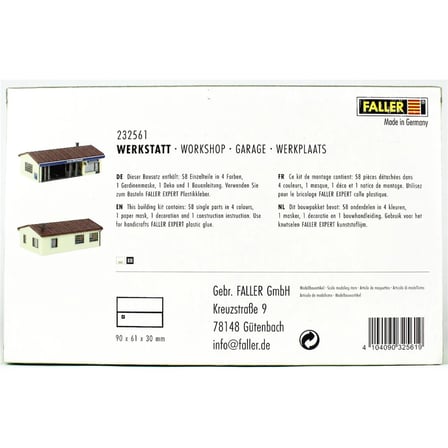 1/160 Oto Tamirhanesi Maketi, Faller 232561