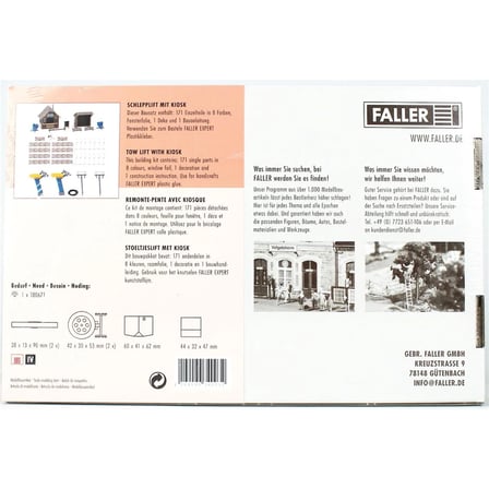 1/87 Çekici ve Kiosk Seti Maketi, Faller 134003