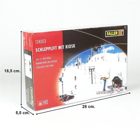 1/87 Çekici ve Kiosk Seti Maketi, Faller 134003
