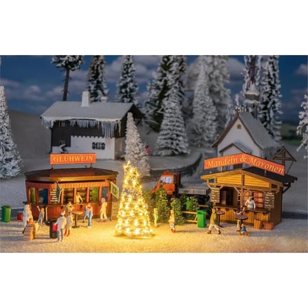 1/87 Noel Alışveriş Stand Maketi, Faller 190092