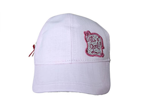 GIRL NAKIŞLI KIZ SİPERLİ ŞAPKA