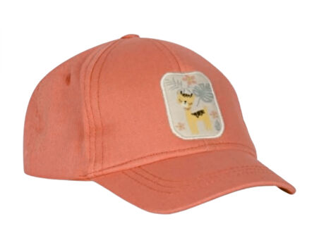 KEDİ NAKIŞLI KIZ SİPERLİ ŞAPKA