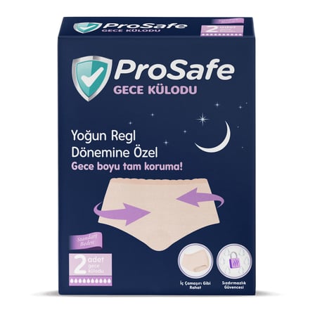 Prosafe Gece Külodu 2'li - 6 Adet