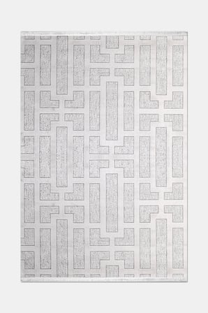 ANATOLIA HALI SAROZ-Bej/Gri - Özel Ölçü-Kolay Temizlenebilir