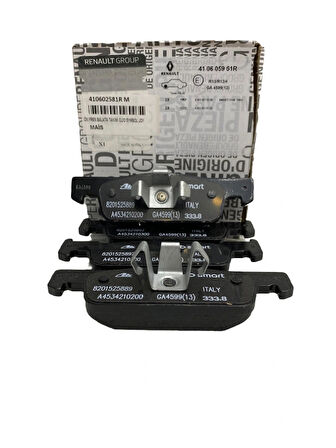 Ön Fren Balata Takımı Renault Clio 4 Symboll Joy Dacia Sandero 2 Logan 2 (İnce Tip) 410602581R MAİS