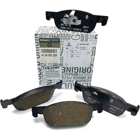 Ön Fren Balata Takımı Renault Clio 4 Symbol Joy Dacia Logan Sandero 2 (Geniş Tip) 410604682R MAİS