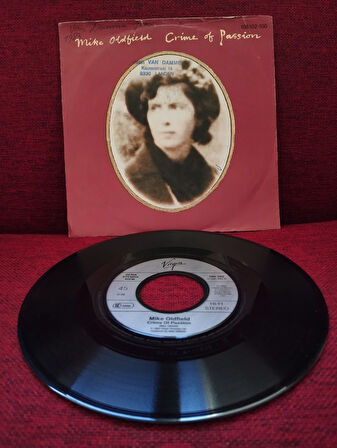 Mike Oldfield – Crime Of Passion - 1984 Almanya Basım 45 LİK PLAK-2.el