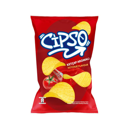 Cipso Cips Parti Boy 160 G Ketçaplı Atıştırmalık