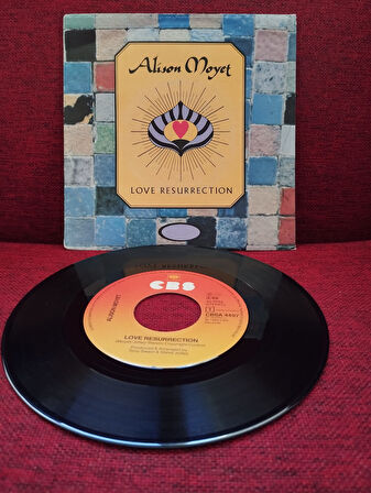 Alison Moyet – Love Resurrection  - 1984 Hollanda Basım 45lik Plak-2.EL