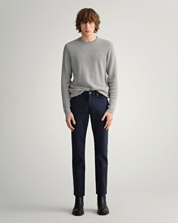 GANT Erkek Lacivert Slim Fit Hayes Pantolon