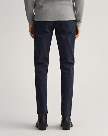GANT Erkek Lacivert Slim Fit Hayes Pantolon