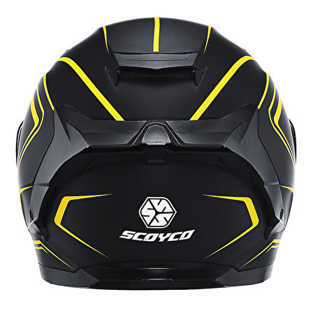 SCOYCO FF-871 FLASH FULL FACE KASK