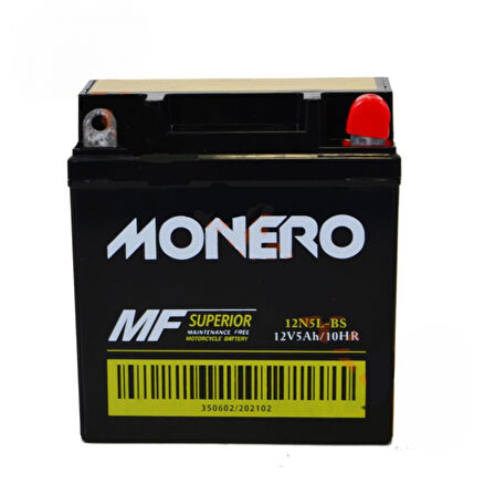 Monero Akü 12n5l-bs Honda Actıva100 Eski Kasa Mondıal Cub 100 110