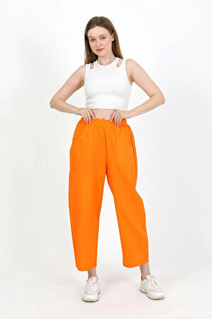 Rinora Cepli Keten Pantolon TNS-4111