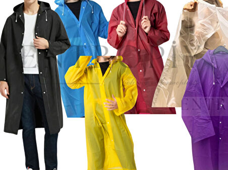Taşınabilir Su Geçirmez Yağmurluk Kadın Erkek – Katlanabilir, Bisiklet / Kamp / Yürüyüş  Motorcular Scooter Pazar Seyahat Şelale  Kano İçin