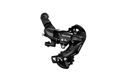 Shimano Arka Vites aktarıcı Tourney RD-TY300 6-7S Siyah Arka Aktarıcı Mekanizma