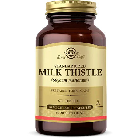 Solgar Milk Thistle 50 Kapsül