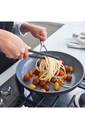  GreenPan Silikon Kilitli Maşa Gri | Platinum Silicone | BPA İçermez | 200°C Isıya Dayanıklı |