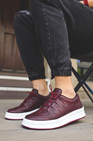 Chekich CH040 BT Erkek Ayakkabı BORDO