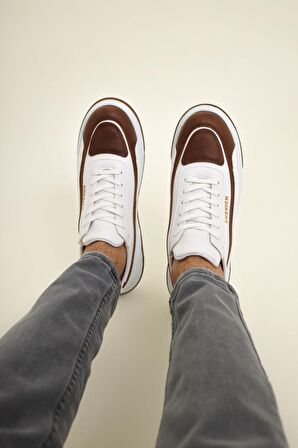 Chekich CH241 BT Erkek Ayakkabı TABA/BEYAZ