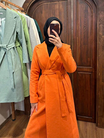 Zena Uzun Kaşe Kaban TNS-4116