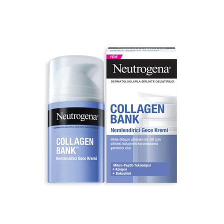 Neutrogena Collagen Bank Nemlendirici Gece Kremi 50 Ml