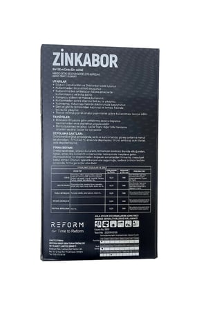 Reform Zinkabor Ec Fertilizer Mikro Elementli Granül Gübre 1 Kg