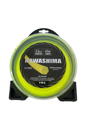 Kawashima Profesyonel Tırpan Misinası 6 Köşe 3.3 mm 41 m