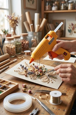 Yüce Tarım B.H.D. Mum Silikon Tabancası 40 w