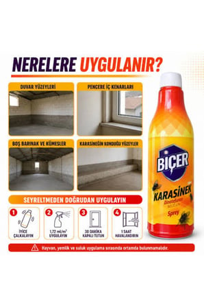 Biçer Dinotefuran Etken Maddeli Karasinek İlacı 500 ml