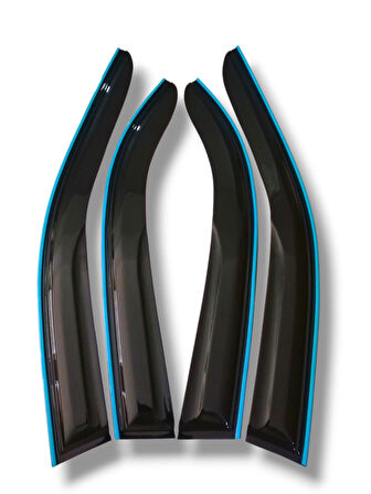 Renault 12 Toros STW Mavi Kromlu Cam Rüzgarlığı