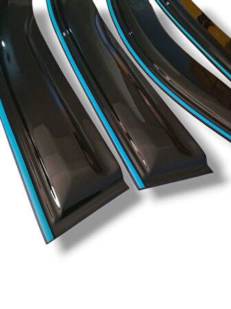 Renault 12 Toros STW Mavi Kromlu Cam Rüzgarlığı