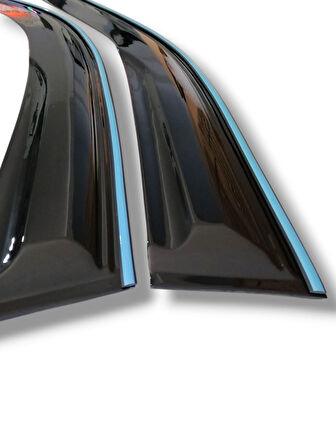 Honda Jazz Mavi Kromlu Cam Rüzgarlığı 2012-2014 Arası