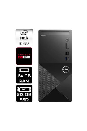 Vostro 3030MT i7 12700 64GB 512GB SSD RX550/4GB FDOS Masaüstü Bilgisayar