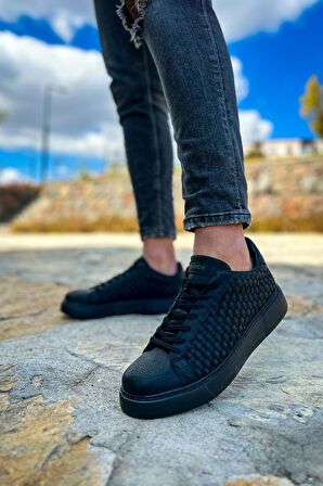 CH203 OST Maglieria Erkek Ayakkabı SIYAH