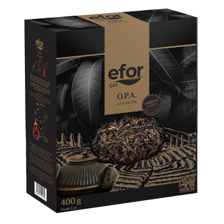 Efor Opa Ceylon Siyah Çay 400 G - 5 Adet