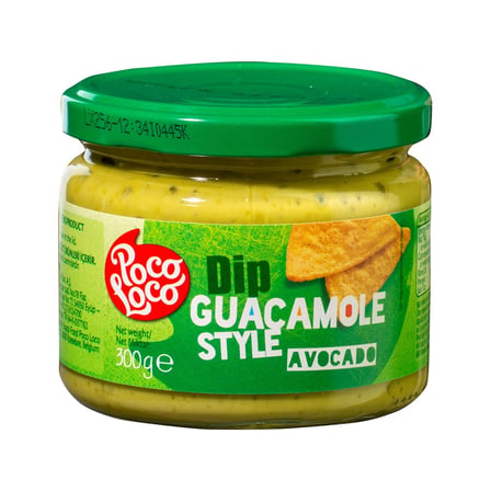 Poco Loco Guacamole Dip Sos 300G - Meksika Lezzeti Avokadolu Sos