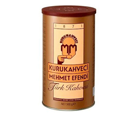 Kurukahveci Mehmet Efendi Teneke Kutu 500 Gr