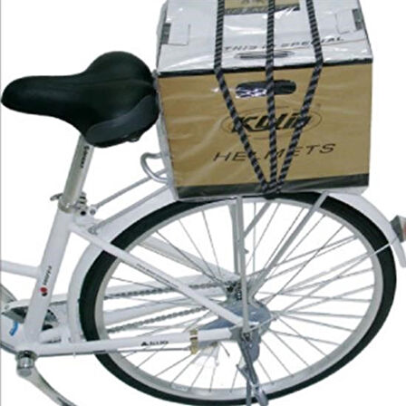 By Nevser® Bisiklet Araba Motosiklet Kancalı Bagaj Gergi Lastiği Sabitleme