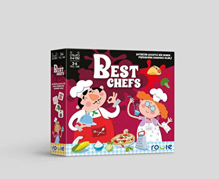 Eğitici Çocuk Kutu Oyunu Best Chef - En İyi Şefler